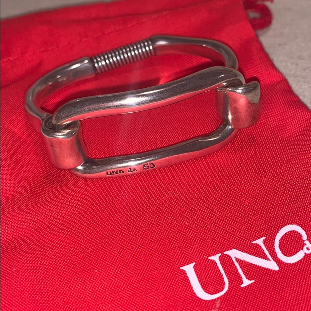 UNO de 50 CISNE SWAM Silver Bracelet - Picture 1 of 8